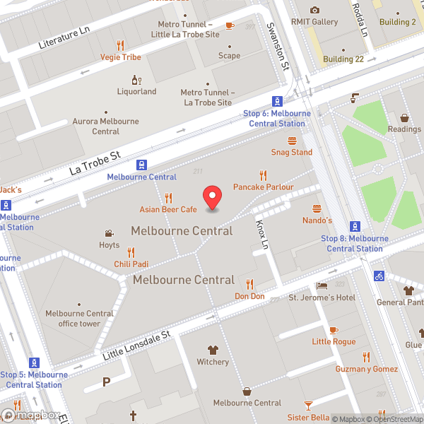 Map of The Pancake Parlour