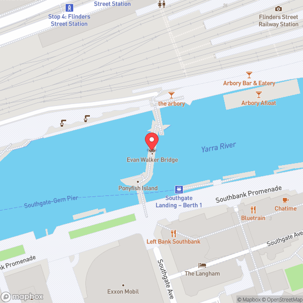 Map of Evan Walker Bridge