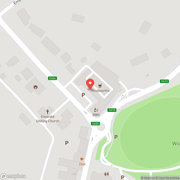 Map of Woolworths