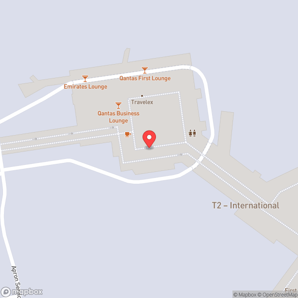 Map of Singapore Airlines SilverKris Lounge