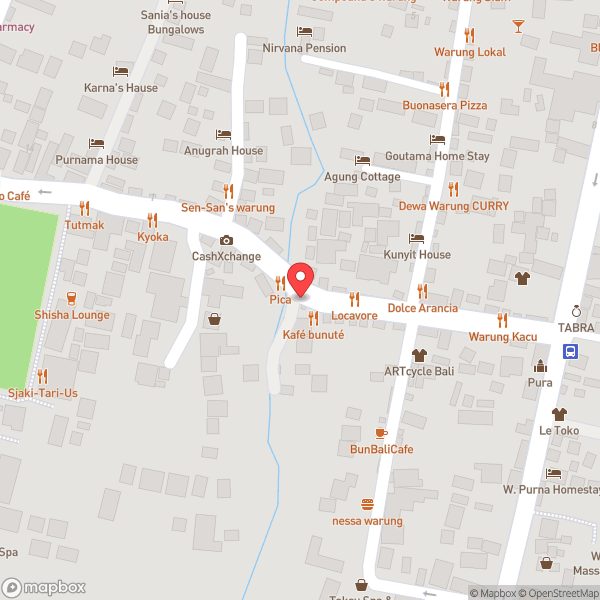 Map of Bunute Restaurant & Bar