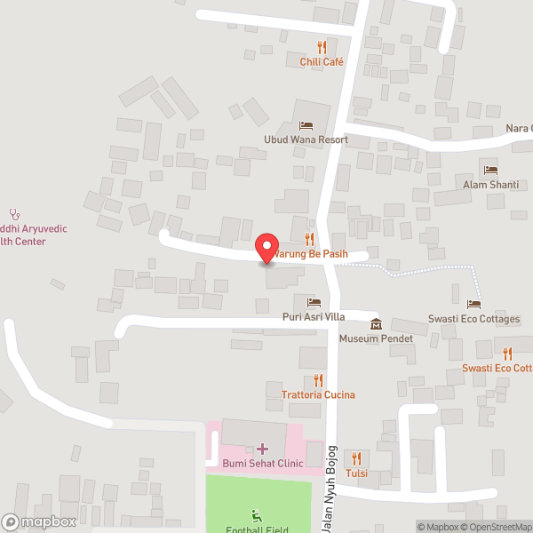 Map of Puri Asri Villa