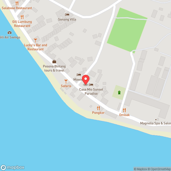 Map of The Natural Spa