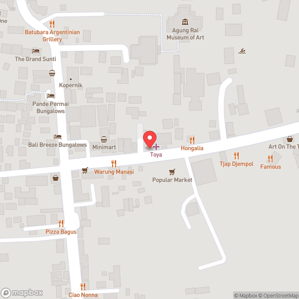 Map of Toya Medical Centre
