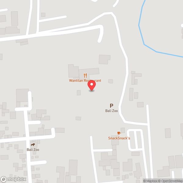 Map of Bali Zoo Park