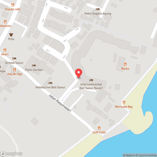 Map of Regent Hotel Project