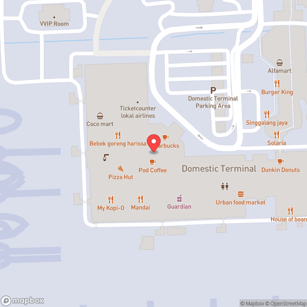 Map of Starbucks