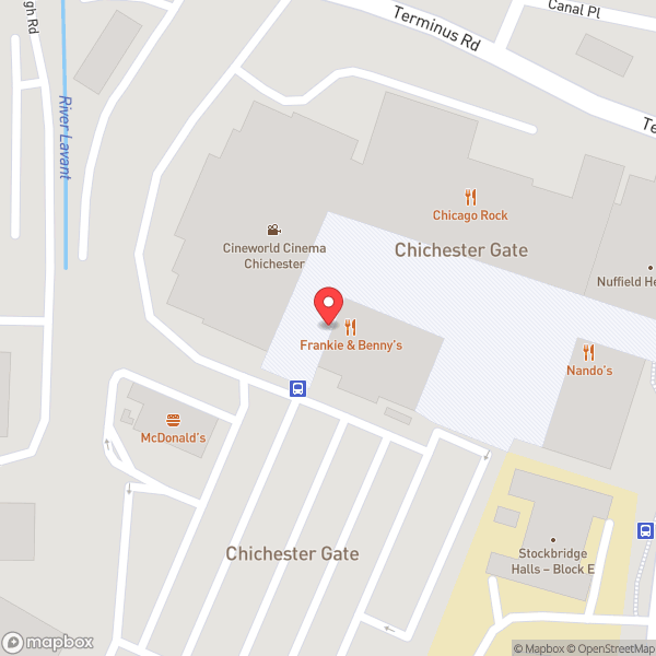 Map of Cineworld