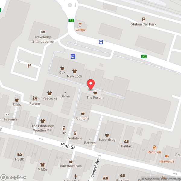 Map of The Forum