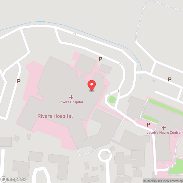 Map of Rivers Hospital