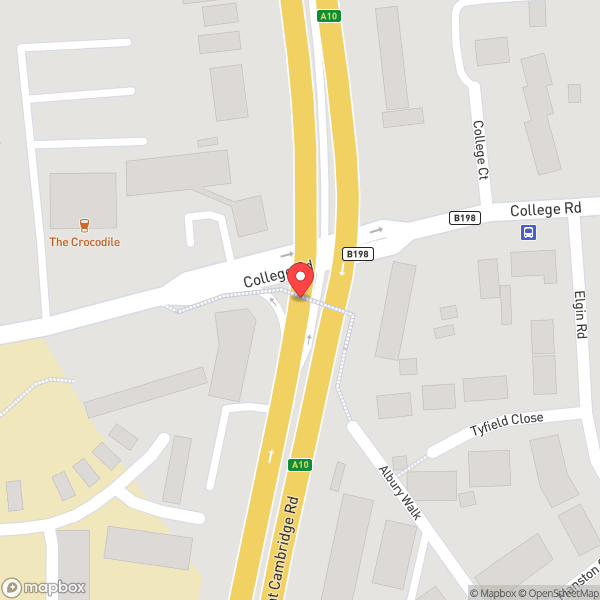 Map of American KO Car wash