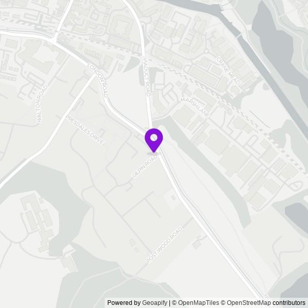 Map of John Gilpin
