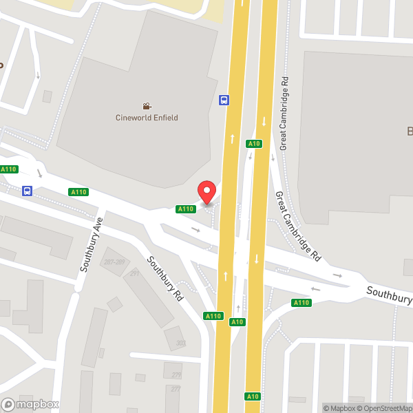 Map of Cineworld