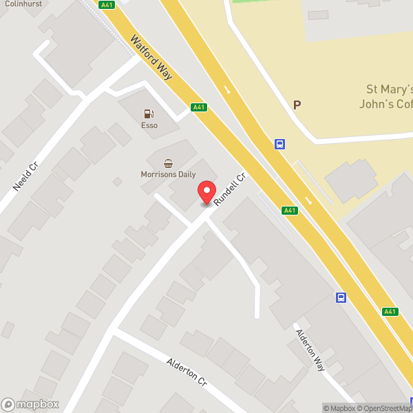 Map of Gourmet Garden Restaurant