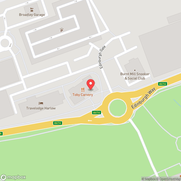 Map of Toby Carvery