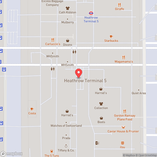 Map of Terminal 5