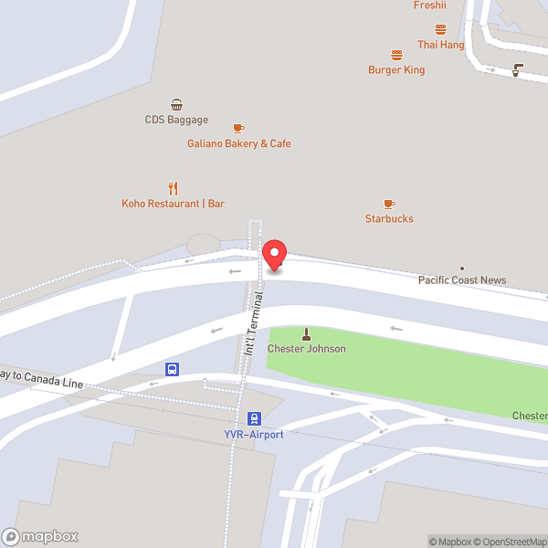 Map of British Columbia Visitor Centre