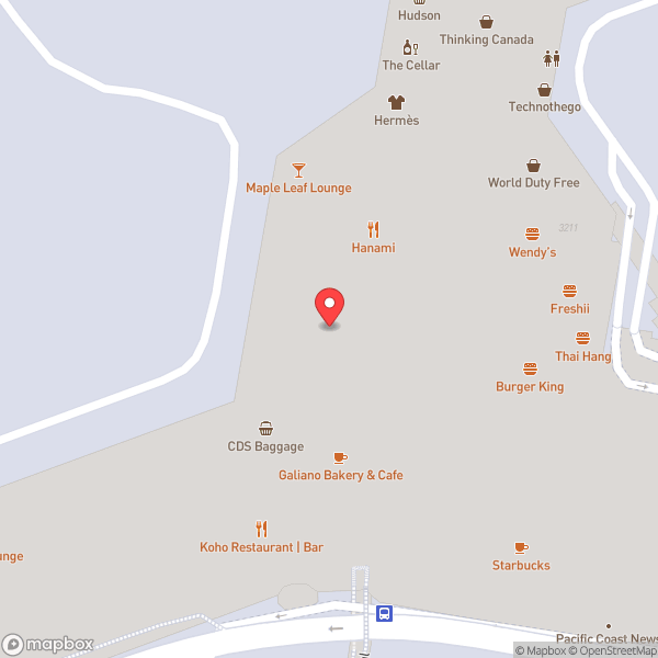 Map of Hanami Sushi