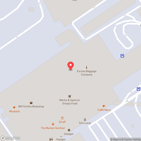 Map of Baggage Reclaim