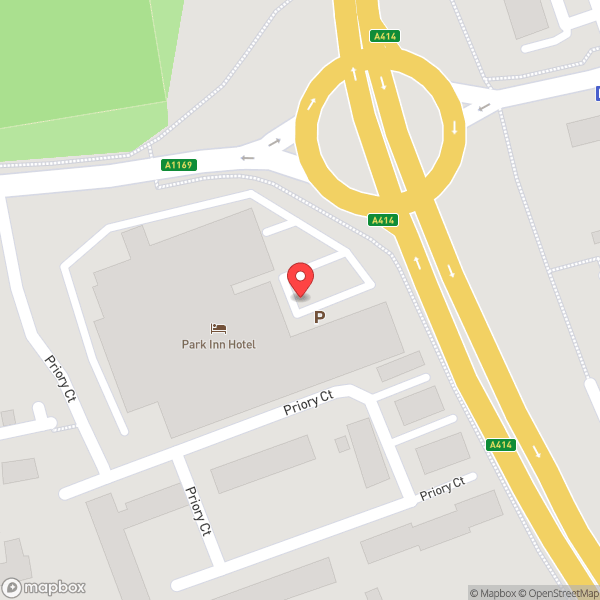 Map of Inn Action Gym