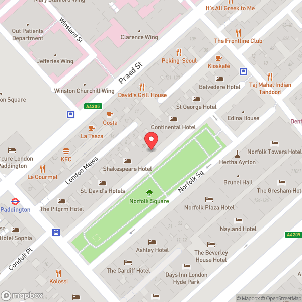 Map of Tony's House Hotel