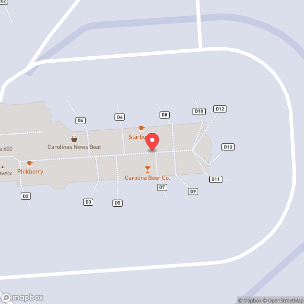 Map of Gate D9