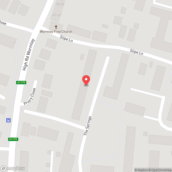 Map of Turnford