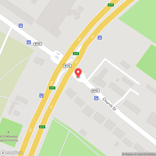 Map of Jet Petrol Garage