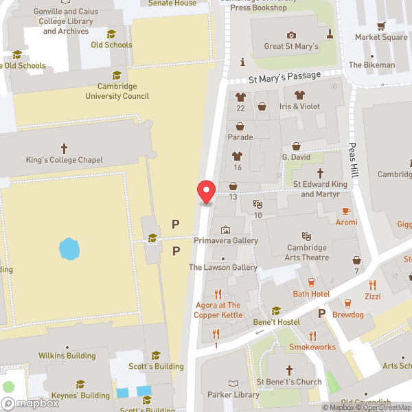 Map of Fudge Kitchen