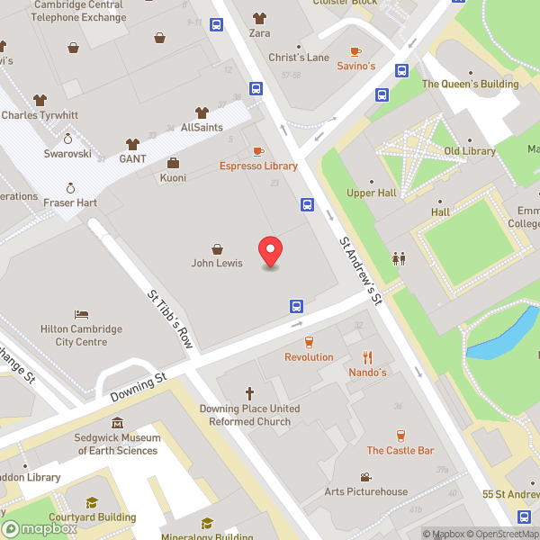 Map of John Lewis & Partners
