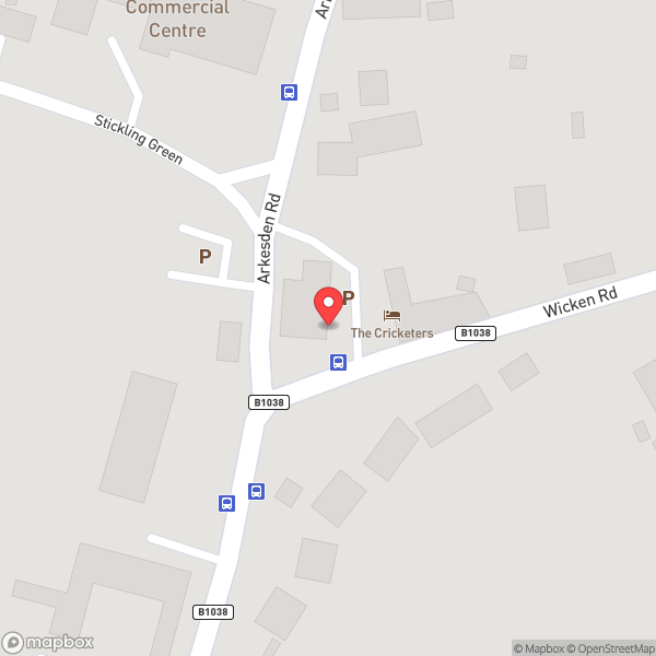 Map of The Cricketers