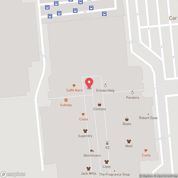 Map of Caffè Nero