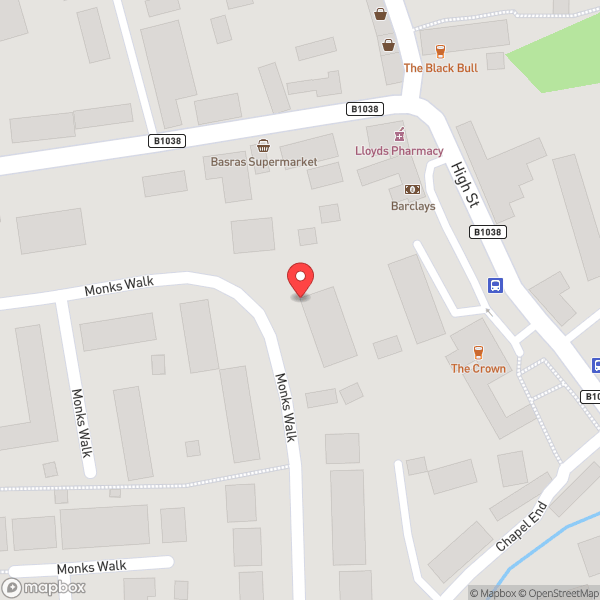 Map of Buntingford