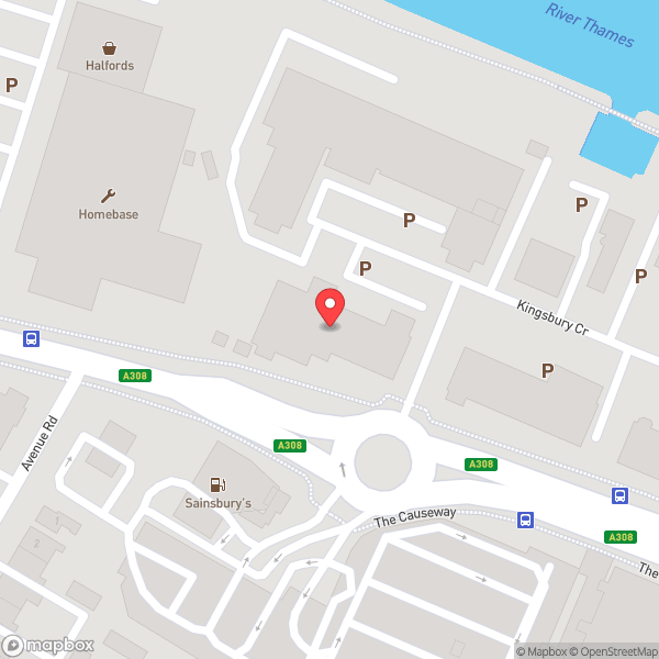 Map of Salesforce.com UK