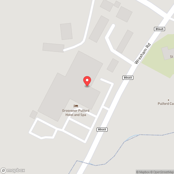 Map of Grosvenor Pulford Hotel & Spa