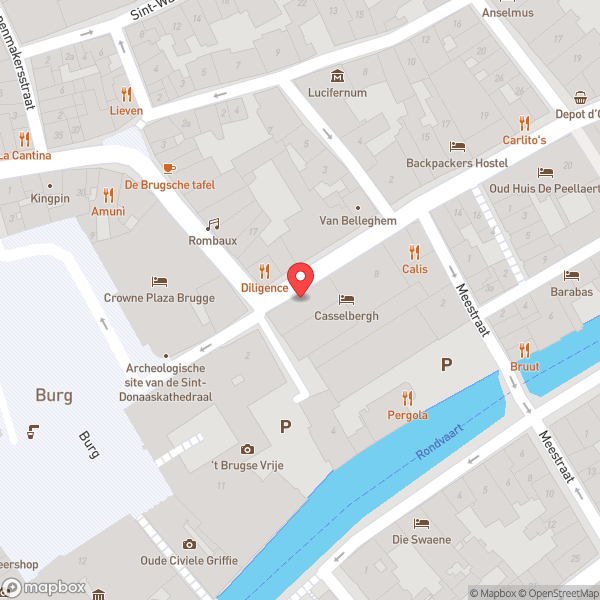 Map of Grand Hotel Casselbergh