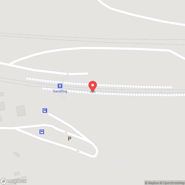 Map of Sandling Railway Station (SDG)