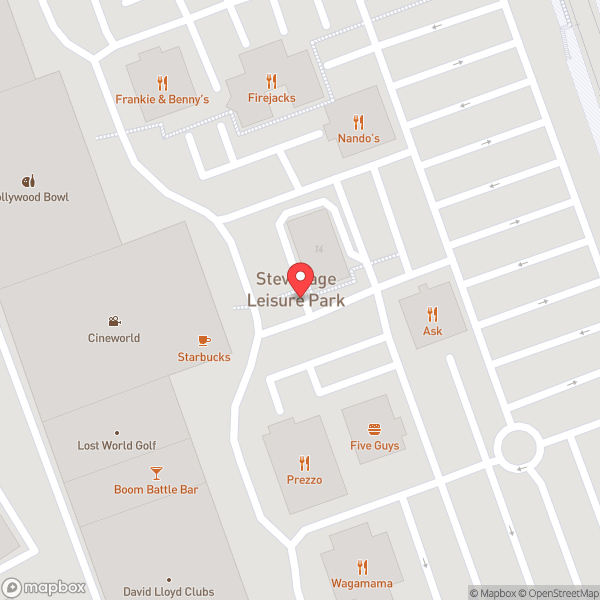 Map of Cineworld