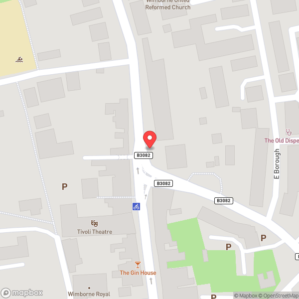 Map of Gordon House B&B