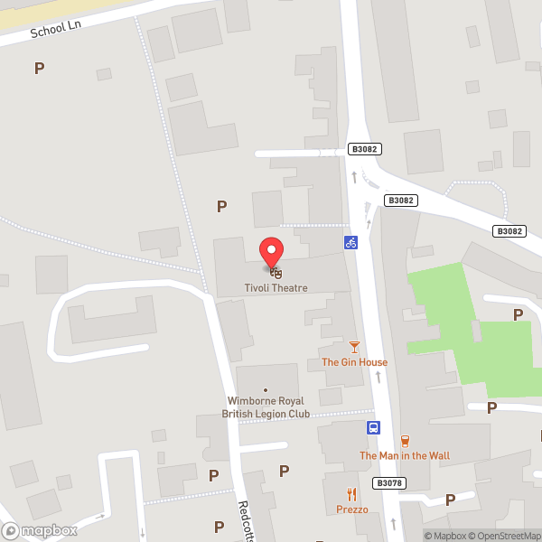 Map of The Tivoli Theatre