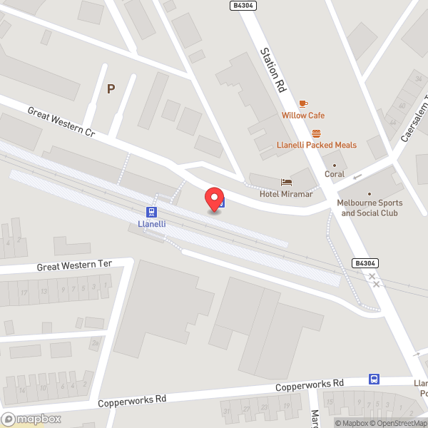 Map of Antioch Church