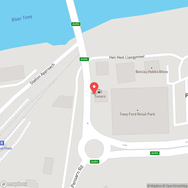 Map of Texaco