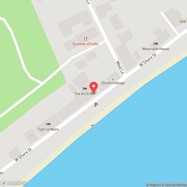 Map of The Arch Inn