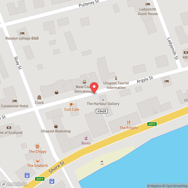 Map of West Coast Delicatessen