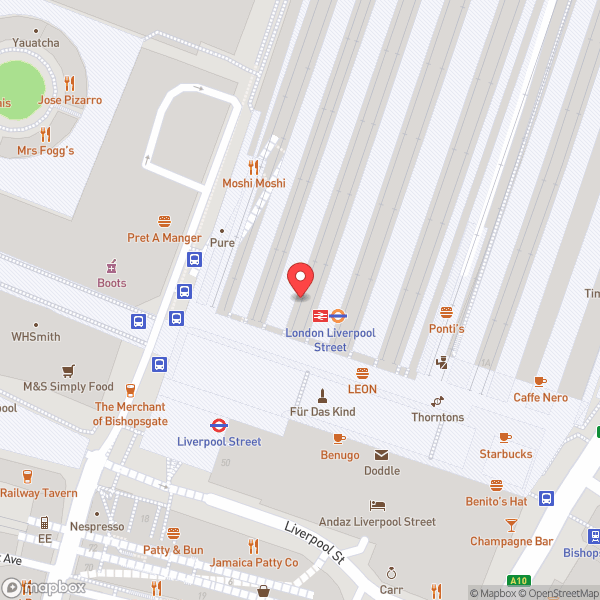 Map of Platform 6