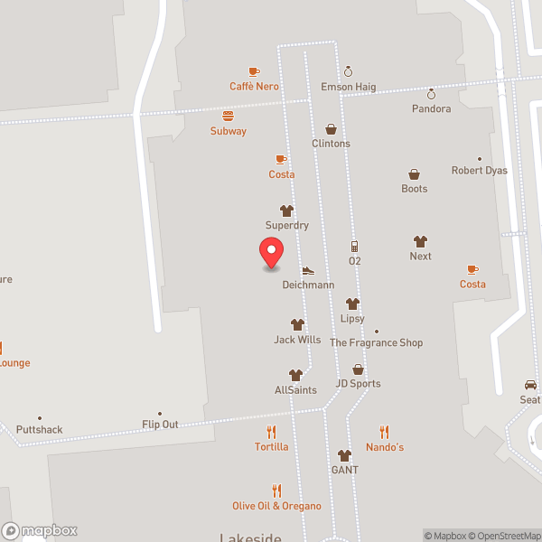 Map of Apple Lakeside