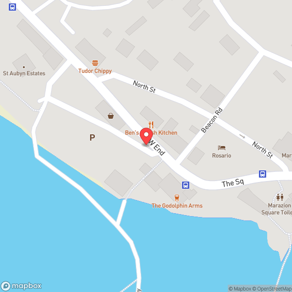 Map of Chapel Rock Cafe