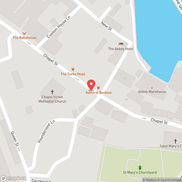 Map of The Artist Residence