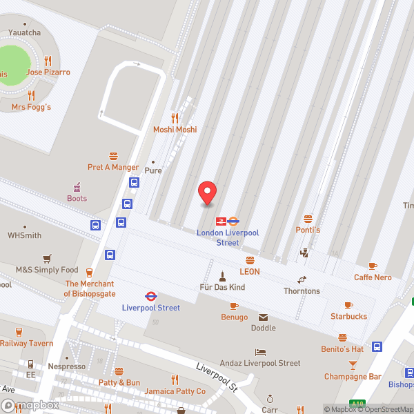 Map of Platform 2