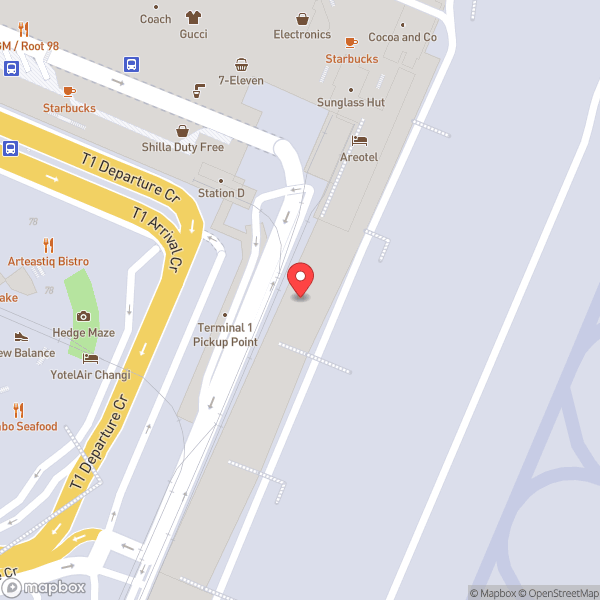 Map of Gate E28